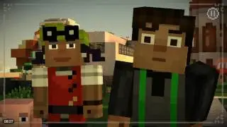 Minecraft story mod פרק 1