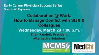 Collaboration @ Work: How to manage conflict with staff & colleagues