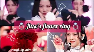 HOW TO MAKE JISOO's FLOWER RING diy jisoos flower