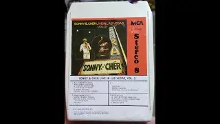 Sonny and Cher Live in Las Vegas Volume II 8 track tape repair