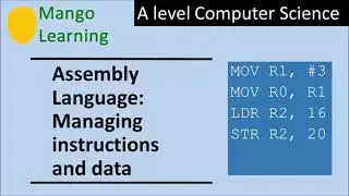 Assembly Language: Managing data