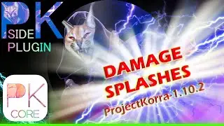 DamageSplashesPK | Addon Side-plugin for ProjectKorra-1.10.2+ | Demonstration