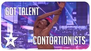 Mind bending contortionists on Got Talent from around the world! #HD