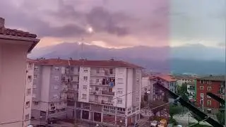 Galerna en Jaizkibel