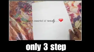 How to make canves at home for painting | BY AAA CRAFTERS ❤