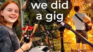 we finally did a gig