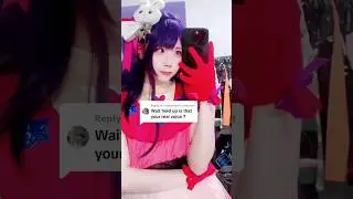 VOICE REVEAL?? Hoshino Ai Cosplay 