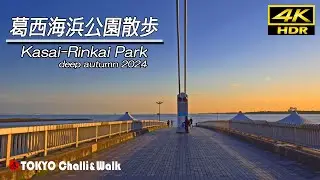 TOKYO KASAI-RINKAI park Walking/4K HDR