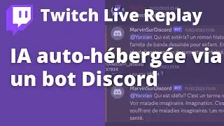 On fait un bot DIscord à partir d'une IA locale