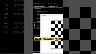 Create Chessboard in Python 