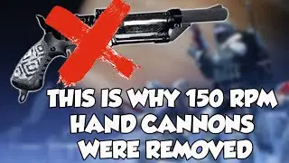 THIS is why the 150 RPM Hand Cannons were removed