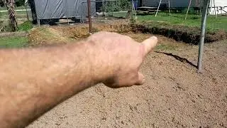 Building a new home for the chickens.