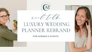 Wedding Planner Rebrand Case Study for Kendra's Events