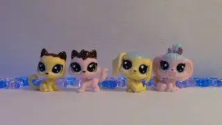 Распаковка LPS / Зефирная серия Littlest Pet Shop