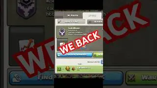 WE ARE SO BACK