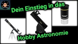 Basics about telescopes + eyepieces 🔭 and book recommendations | Visual Astronomy, Part 1