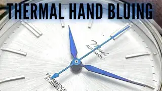 Traditional Watch hand bluing - DIY watch Club Hand Bluing Kit