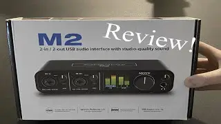 Motu M2 Audio Interface Unboxing/Review!