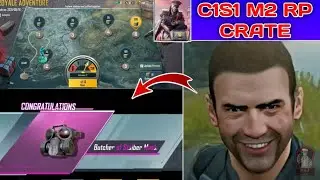 #Bgmi C1S1 M2 RP CRATE OPENING
