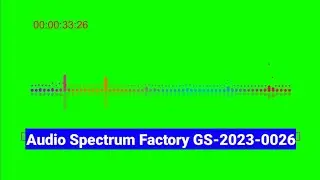 Audio Spectrum Video Counter Green Screen One Minute Timer After Effect
