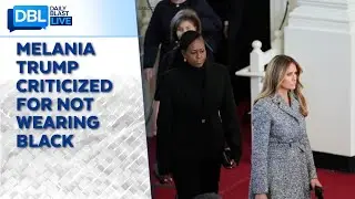 Melania Trump Criticized for Not Wearing Black