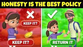 Honesty is the best policy story | Honesty story in english | moral stories in english #englishstory