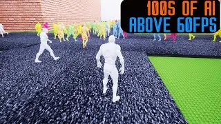 Procedural NPC Crowds Custom Characters Tutorial | Unreal Marketplace Plugin Tutorial