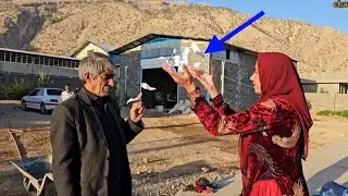 Ali's father's tension and conflict with Fatima over the ownership of the building