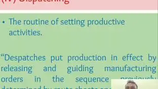 Elements of Production Planning and Control