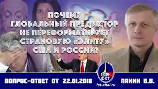 Valery Pyakin: Why doesn't the global forecaster reform the US and Russian 