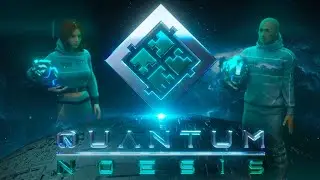 Quantum Noesis game teaser Playable NFT-based Graphical Novel browser based game