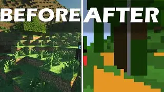 So I downgraded Minecraft's graphics as much as I could....