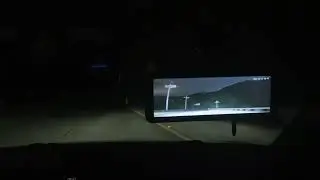 Driving At Night: Lanmodo Vast M1 vs 1080p Dashcam