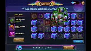 Hero Wars- Opening Cyber Vaults in the Cyber con