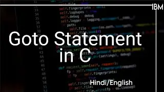 Goto  in C