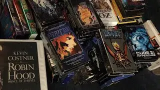 Laserdisc And VHS Collection Part One