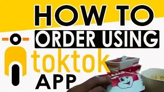 PAANO GAMITIN ANG  TOKTOK APP | OORDER TAYO SA JOLLIBEE