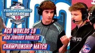 Brewster/Rogers vs Foster/Vansickle - Juniors Doubles - ACO Worlds 19