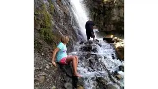 Ice Bucket Challange!  Waterfall!