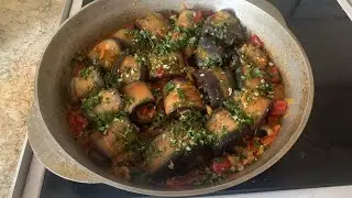 Рулеты из баклажанов с фаршем. Вкусно и просто!