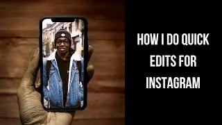 How I do quick edits for Instagram | ByranCito Photo