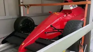 Abandoned Ferrari F1 Car Found On A Derelict Farm