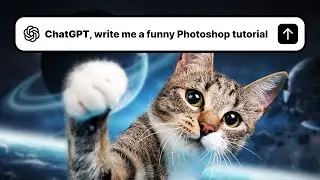 I asked ChatGPT to write a "funny Photoshop tutorial"
