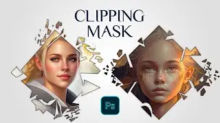 Clipping Masking in Photoshop | Photoshop Tutorial