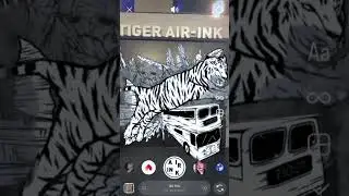 AR activation for Tiger #ar #augmentedreality #3d #animation