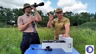 Прицел Discoveryopt ED 5-25x56 SFIR FFP и карабин ORSIS-120 Hunter 308 win / Тестируем на 100м.