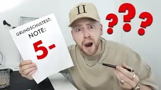 Ich mache den GRUNDSCHULTEST...! 😳 (PEINLICH) II RayFox