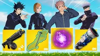 The *RANDOM* Jujutsu Kaisen CHALLENGE In Fortnite!