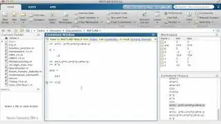 Learning MathLAB Programming 7 Variables in Matlab