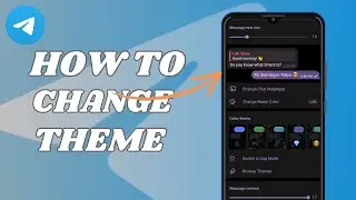 How To Change Chat Theme On Telegram